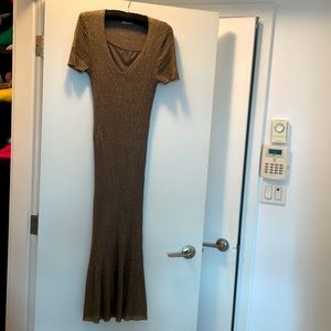 Zara maternity stretchy dress